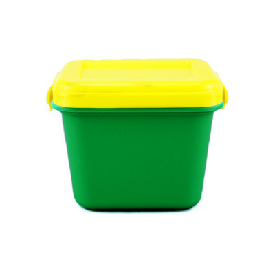 Nahrungsmittelgrad pp. quadrieren luftdichten Behälterplastikkasten des Nahrungsmittelvorratsbehälters 300g 500g