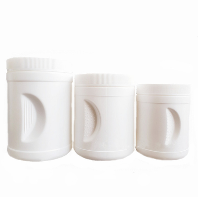 Shatterproof runde weiße Plastikkanister 500 ml-Butterbehälter mit Griff befestigen sich