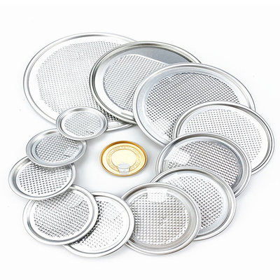 einfache 83mm luftdichte versiegelnde Aluminiumdosendeckel ziehen weg Deckeln für Nahrungsmittelgläser ab
