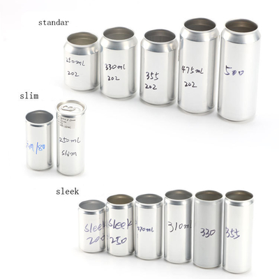 Kundenspezifisches Metallaluminium-Getränk kann Tafelwasser Juice Cans With Lids