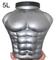 Muskel 5L formte Haustier-Plastikbehälter-Shatterproof Protein-Pulver-Vorratsbehälter