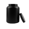 Große Kapazität HDPE schwarze leere Sport-Nahrungs-Flasche der Protein-Pulver-Wannen-4500ml