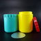 HDPE Zylinder-leeres Plastikpulver-Behälter-gerades Plastikkanister-Glas 500g 600g