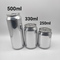 Aluminiumgetränkedosen 330 ml-alkoholfreie Getränke nehmen Dosen mit einfachem offenem Spannring ab